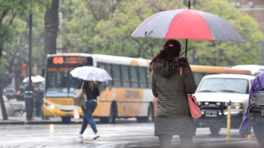 Clima: se prevén tormentas dispersas y probabilidad de chaparrones