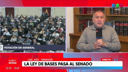 Luis Juez: "Si hay una modificación, la ley no llega al 25 de mayo"