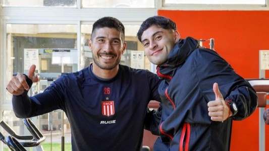 Altamirano volvió a entrenarse en Estudiantes tras superar una complicación de salud