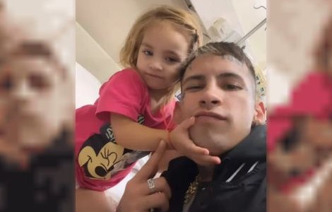 Preocupación por la salud de Jamaica, la hija de L-Gante y Tamara Báez