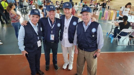 Schiaretti estuvo presente en el triunfo de Mulino en las elecciones a presidente de Panamá