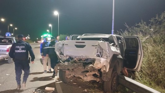 Accidente en Av. Circunvalación acceso a variante Juárez Celman