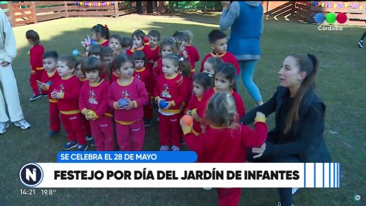Los jardines de infantes festejan su día en Córdoba