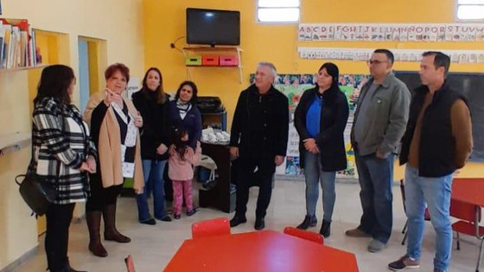 Más escuelas y domicilios del sur provincial se conectaron al gas natural por red