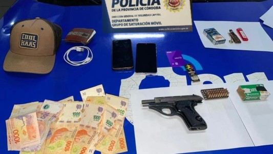 Córdoba: dos jóvenes detenidos por circular armados y evadir un control