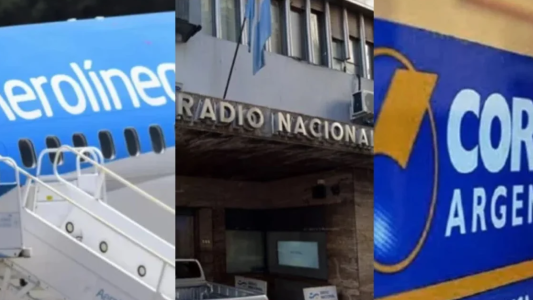 Oficial: no se privatizarán Aerolíneas Argentinas, Correo Argentino, la TV Pública ni Radio Nacional
