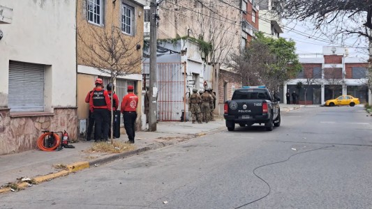Eter ingresó a la vivienda del hombre atrincherado y logró reducirlo