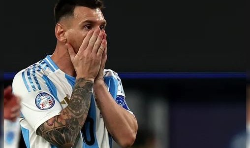 Messi se refirió a su molestia en una pierna: “Terminé dolorido, pero bien”