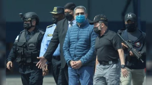 Condenaron a expresidente de Honduras a 45 años de prisión en los Estados Unidos