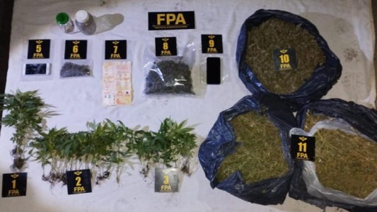 Detienen a una pareja con más de 2000 dosis de estupefacientes en Santa Rosa de Calamuchita