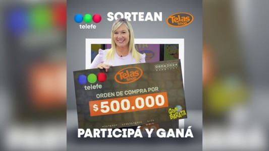 Telefe y Telas Shop te regalan una orden de compra de $500.000 para gastar en el local