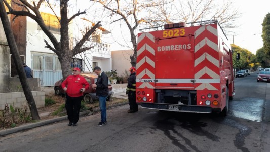 Incendio en Ampliación Rosedal: una persona intoxicada por inhalación de monóxido de carbono