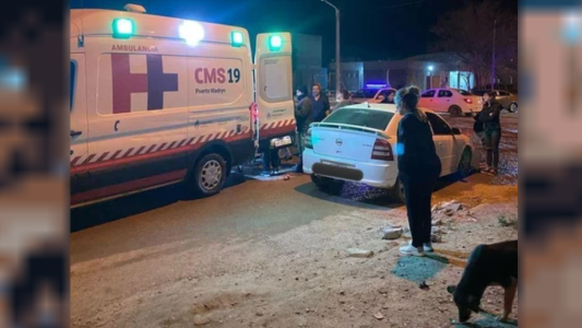 Una embarazada dio a luz a su beba tras protagonizar un accidente de tránsito