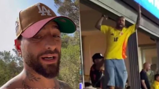 Maluma se defendió de las críticas que recibió tras el cruce con hinchas argentinos: "Eso es mierda"