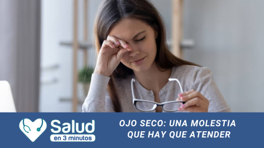 “Ojo seco”: un síndrome cada vez más habitual pero que afecta a nuestra salud visual