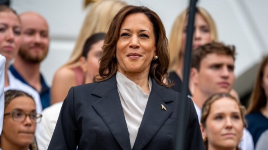 Kamala Harris sobre el respaldo de Biden a su candidatura: "Es un acto desinteresado y patriótico"