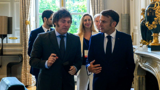 Según el Gobierno, Macron le agradeció a Karina Milei por intervenir tras el tuit de Villarruel