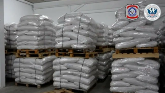 Incautaron en España cuatro toneladas de cocaína escondidas en arroz llegado de Paraguay