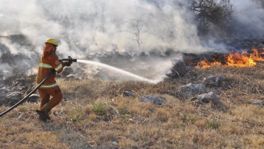 Fue contenido el incendio de Villa del Totoral y no hay incendios activos en la provincia