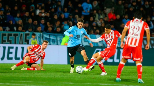 Belgrano empató 1-1 contra Unión con un gol agónico de Matías Suárez