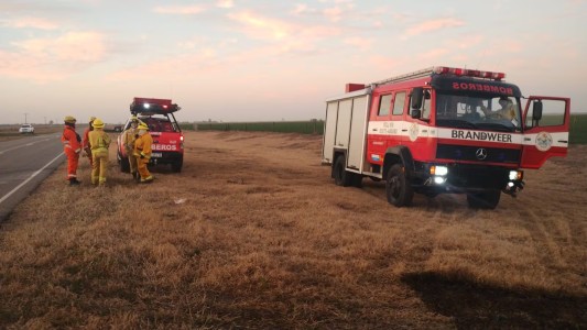 Detuvieron a un hombre por comenzar un incendio cerca de Luque