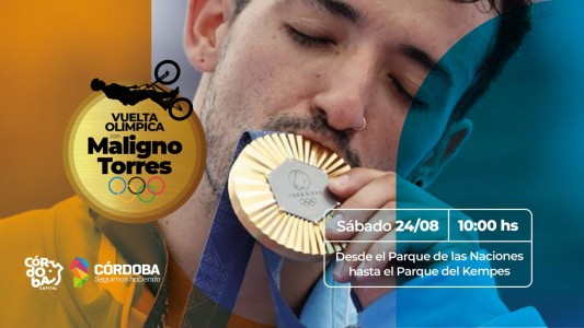 Vuelta Olímpica en Córdoba: “Maligno” Torres compartirá una bicicleteada con los vecinos