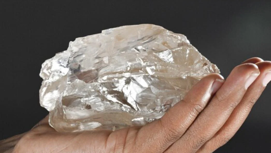 Hallaron en Botsuana uno de los diamantes más grandes hasta la fecha
