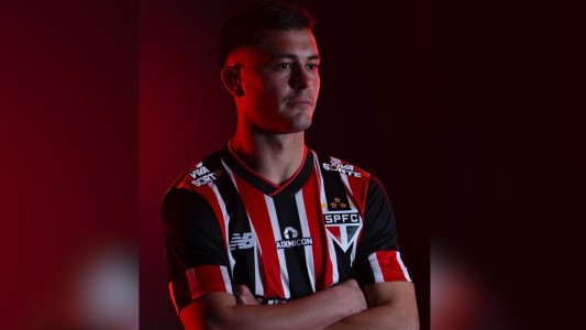 El cordobés Santiago Longo ya viste la camiseta de Sao Paulo