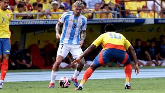 Con un polémico penal, la Selección argentina perdió ante Colombia