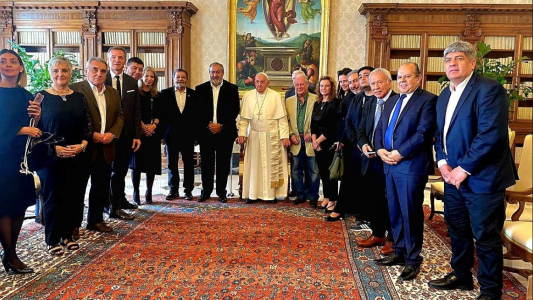 El papa Francisco recibió a la CGT y le pidió "defender la justicia social"