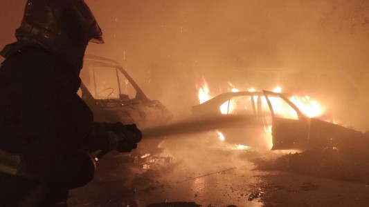 Barrio San Martín: se quemaron 75 autos en un corralón municipal