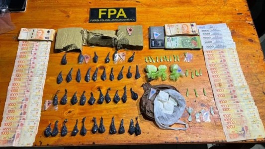 Detuvieron a madre e hijos por venta de droga en barrio Las Magdalenas: más de 3000 dosis secuestradas