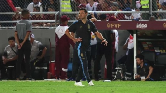 Lionel Scaloni: “El campo no reunía las condiciones para que se juegue el partido”