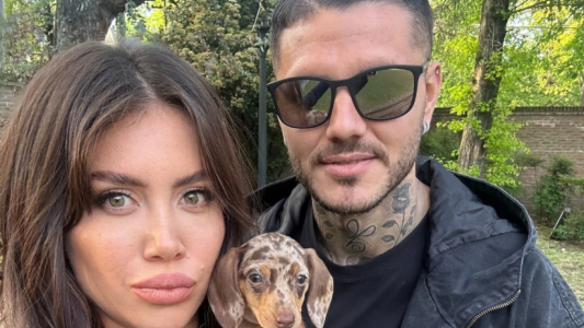 Mauro Icardi posó con Wanda Nara y mandó un mensaje: "Lo poco que saben al hablar demasiado"