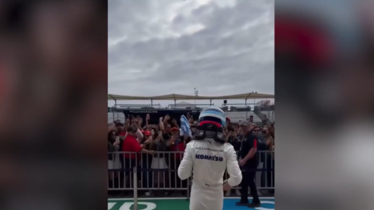 Francomanía: Colapinto se prueba hoy en Austin y así lo recibieron sus fans