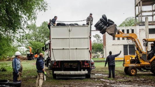 La Provincia retiró más de 32 toneladas de neumáticos en desuso para la prevención de dengue