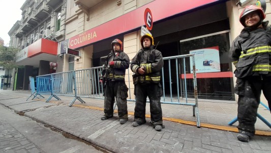 Se incendió un banco en la ciudad de Córdoba: no se registraron heridos
