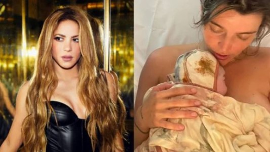 Shakira le regaló flores a Calu Rivero y Aíto de la Rúa por el nacimiento de su hija