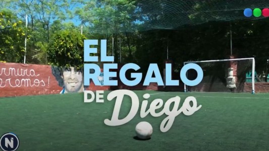 El regalo de Diego Maradona