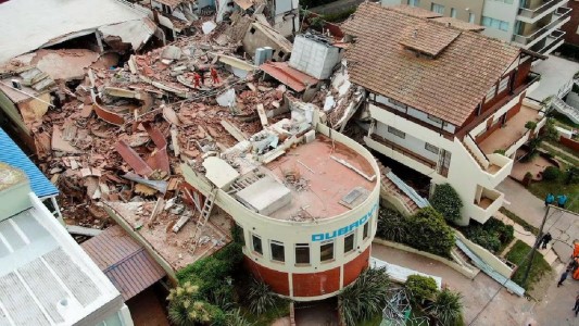 Derrumbe en Villa Gesell: hallaron el cuerpo del sobrino de la dueña del hotel