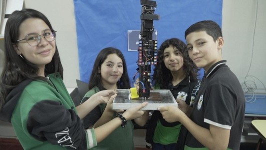 Alumnos cordobeses competirán en un concurso de robótica en Chile