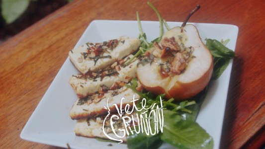 Hoy te voy a enseñar a hacer unas ricas peras al roquefort