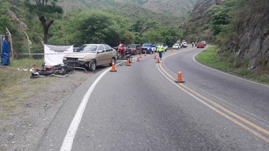 Murió un motociclista de 26 años tras chocar con un auto en La Calera
