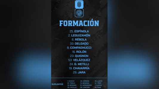 Cómo formará Belgrano ante Barracas Central en La Fortaleza