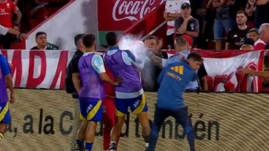 Huracán suspendió por cuatro años al hincha que atacó a Marcos Rojo en el partido con Boca