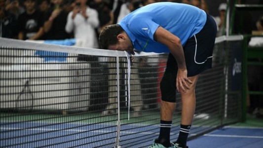 Juan Martín del Potro se despidió del tenis en un emotivo partido ante Novak Djokovic