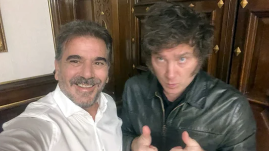 Milei respaldó a Ritondo: dijo que es víctima de operaciones por "colaborar" con el Gobierno