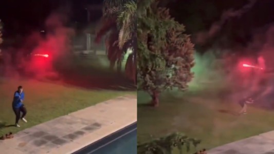 Se picó en una despedida entre amigos: el festejo terminó en una guerra de fuegos artificiales
