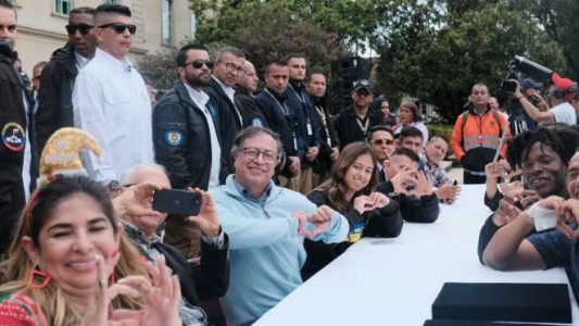 Petro celebró la Navidad con personas en situación de calle en Bogotá