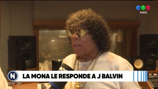 Exclusivo: la Mona Jiménez invitó a cantar a J Balvin en Telefe Córdoba